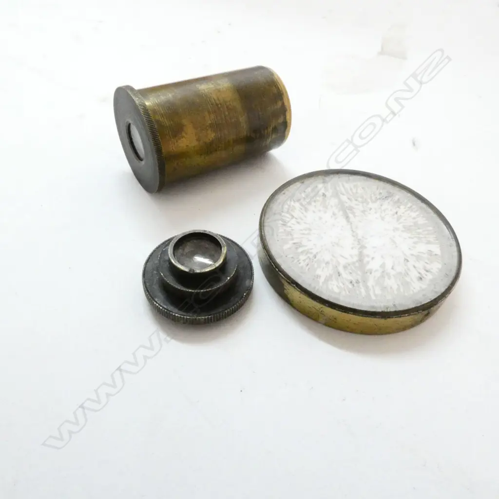 SMITH BECK & BECK UNIVERSAL MICROSCOPE IN PARTS & PARTS ABSENT, IN BOX Image 1++